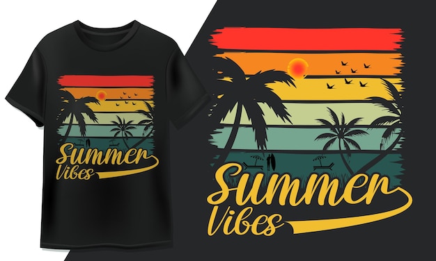 벡터 vactor 여름 티셔츠 디자인