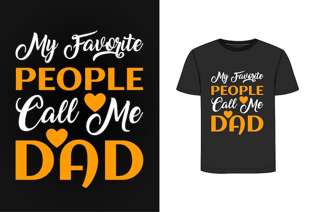 Vaderdag retro vintage t-shirtontwerp