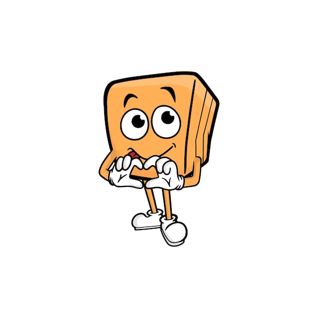 Vak karakter cartoon mascotte vector