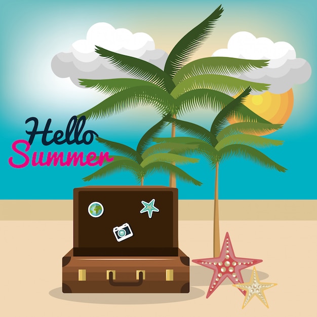 vakantie zomer besch reis