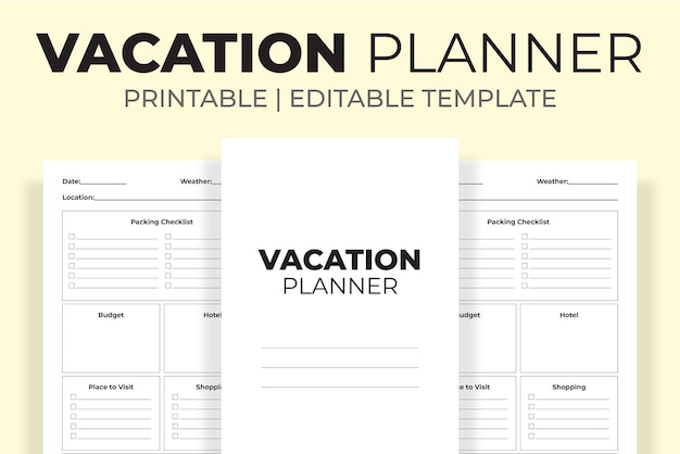 Vakantieplanner