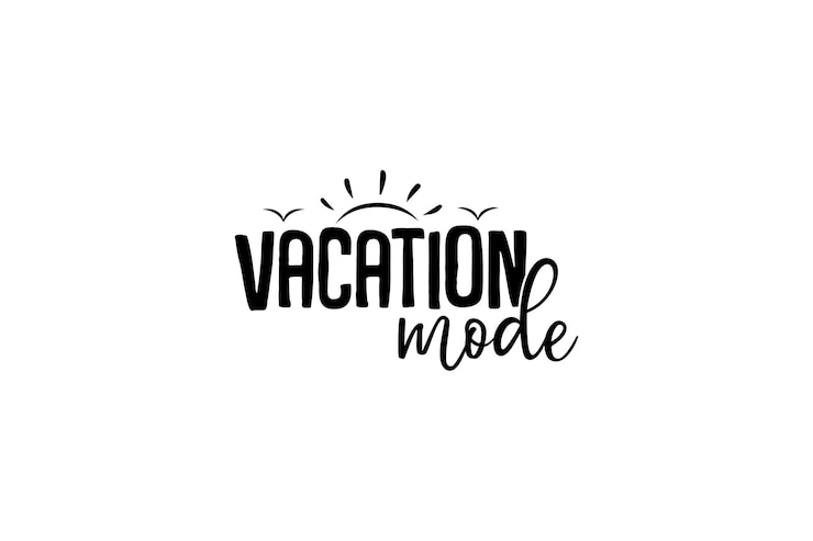 Vector vakantiewijze
