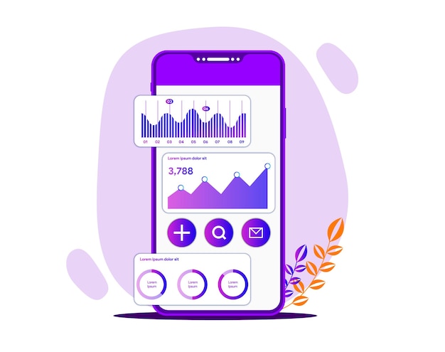 Vakctor dashboardanalyse UI UX