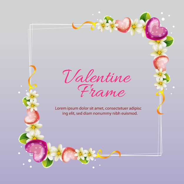 Valentijn jasmijn liefde frame