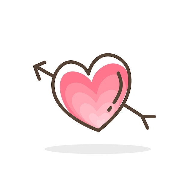 Valentijnsdag middelen ontwerp vector