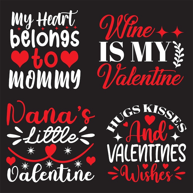 Valentijnsdag t-shirt ontwerpen