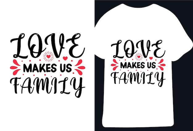 Vector valentijnsdag typografie t shirt design valentijn t shirt ontwerp liefde t shirt gelukkige valentijns dag h