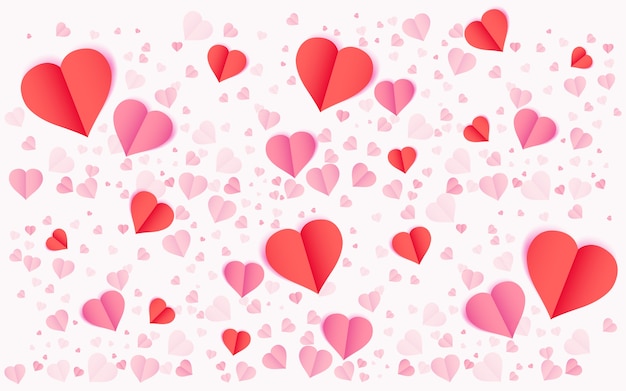 Valentijnsdag vector achtergrond