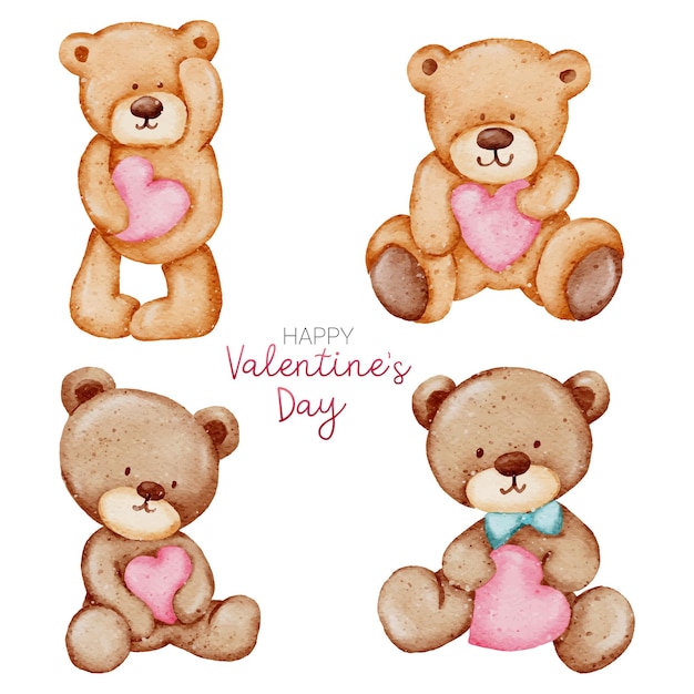 Valentine Aquarel element collectie