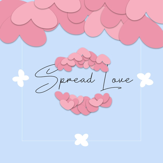 Valentine cards background. Vector illustration.