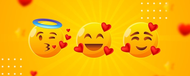 Valentine cute love emojis