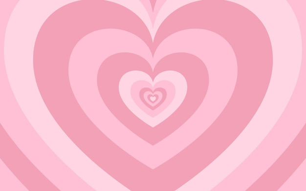 Vector valentine day heart background