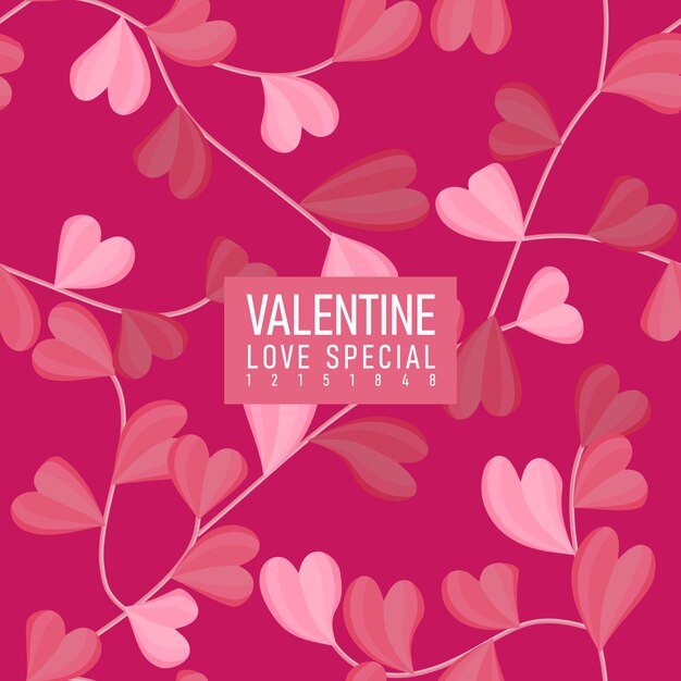 valentine day love pattern  