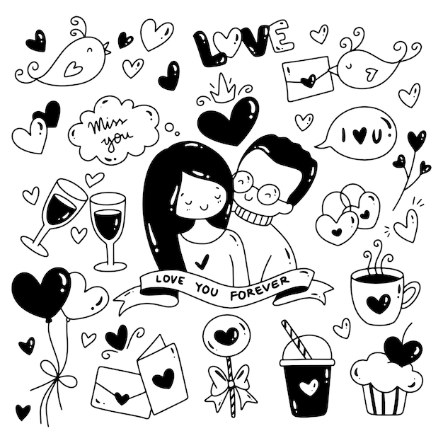Drawings For Girlfriend Images - Free Download on Freepik