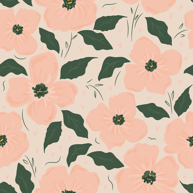 Vector valentine florals