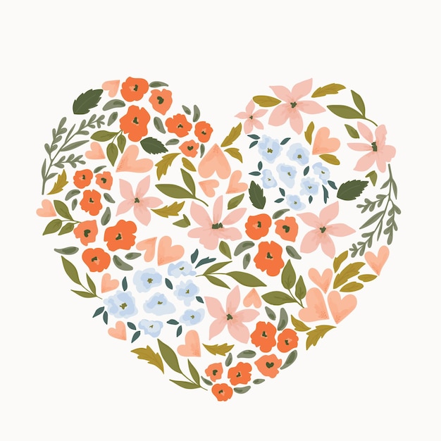 Valentine florals