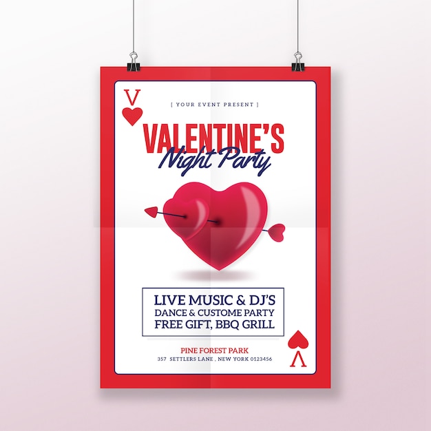 Valentine Flyer