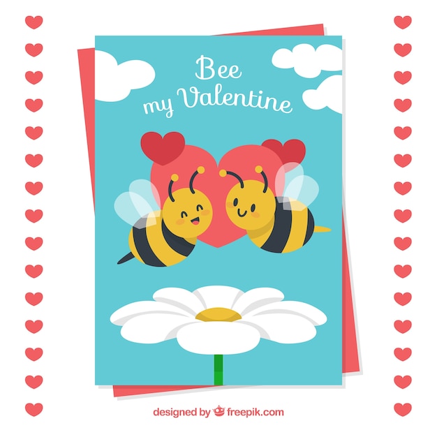 Valentine greeting card