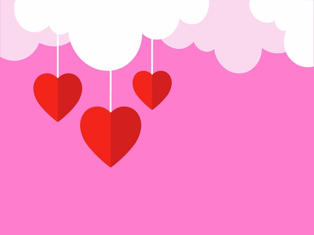 Valentine heart background for decoration