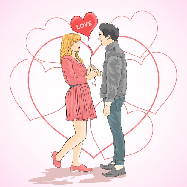 Page 15  Romantic Drawings For Girlfriend Images - Free Download on Freepik