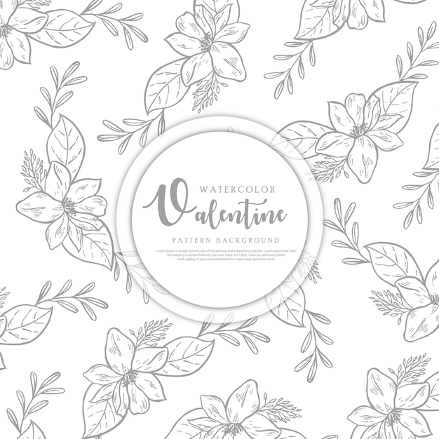 Valentine Pattern Background