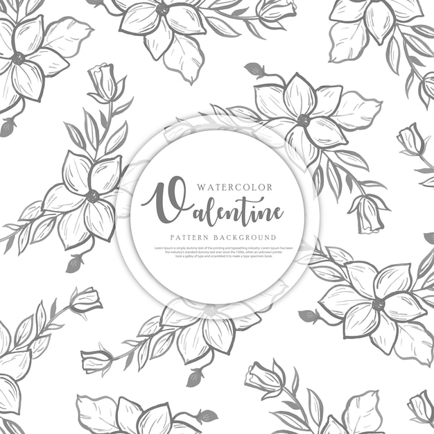 Valentine Pattern Background