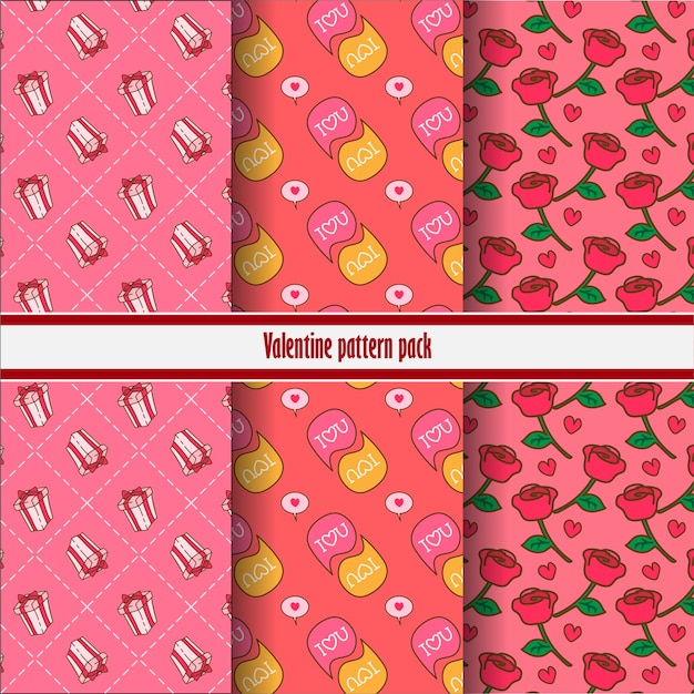 Valentine pattern pack