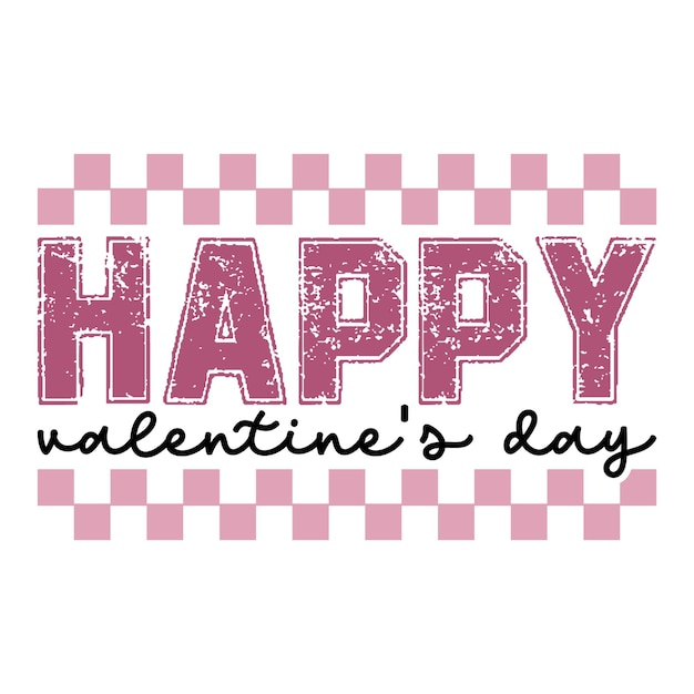 valentine retro svg design and digital download