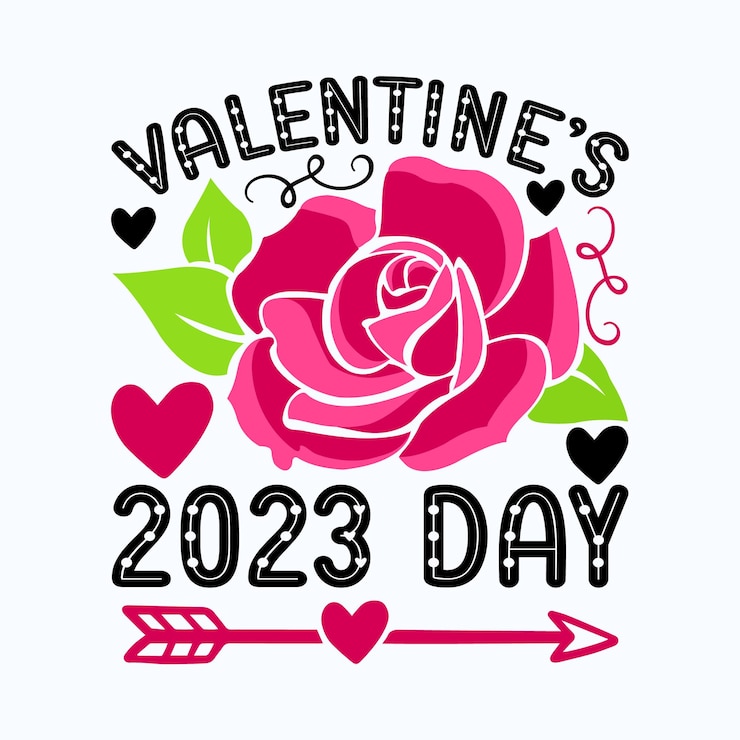 वेक्टर valentine’s-2023-day