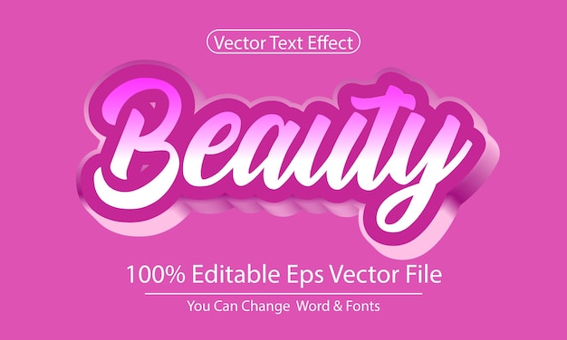 Valentine's day 3d text effect Beauty