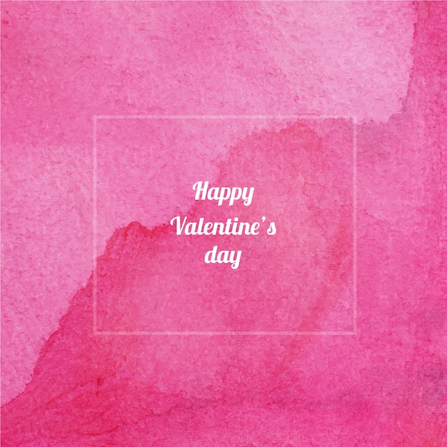 Valentine's day abstract watercolour background texture