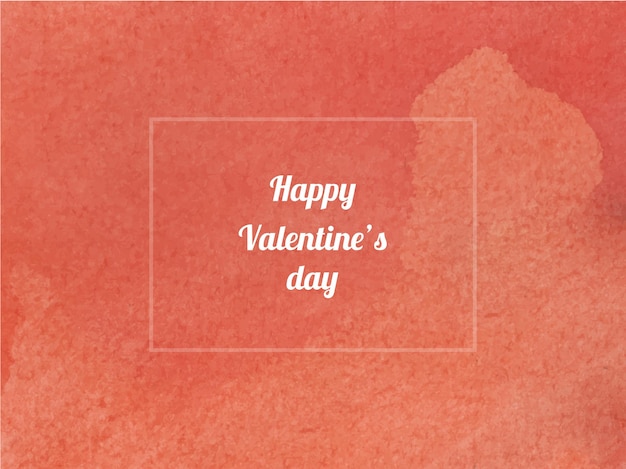 Valentine's day abstract watercolour background texture