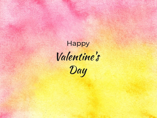 Valentine's day Abstract Watercolour background Texture