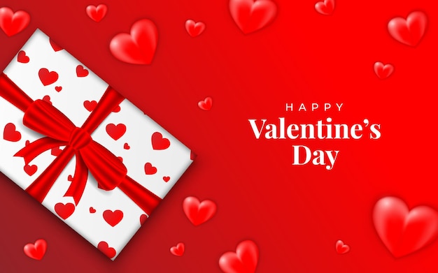 Valentine's day background template