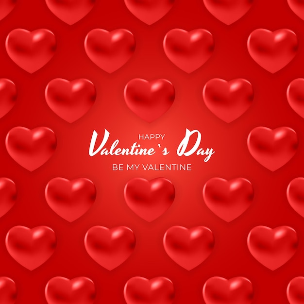 Valentine's day background .