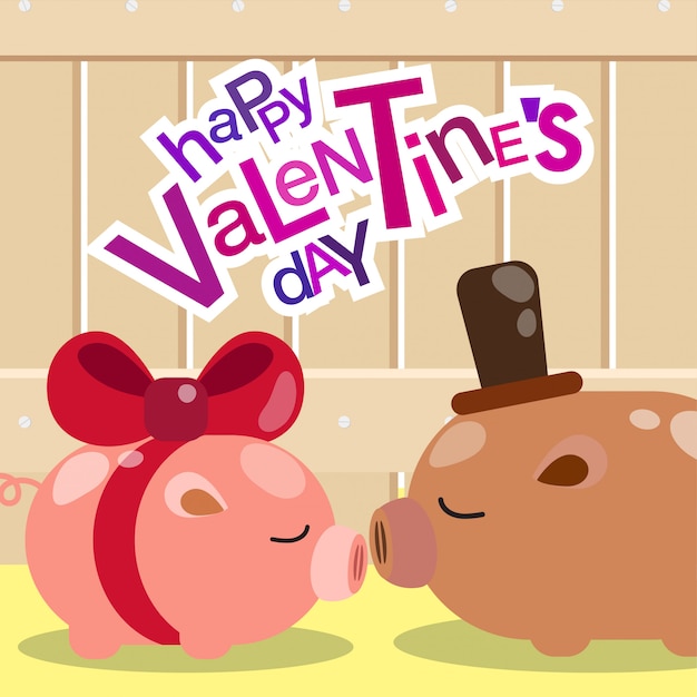 Vector valentine's day background