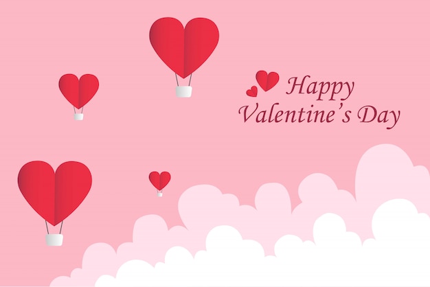 Vector valentine's day background