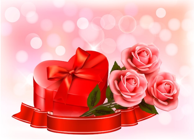 Valentine`s day background