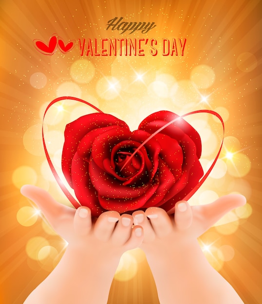 Valentine`s day background