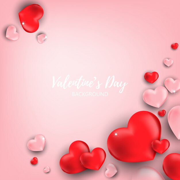 Valentine's day background.