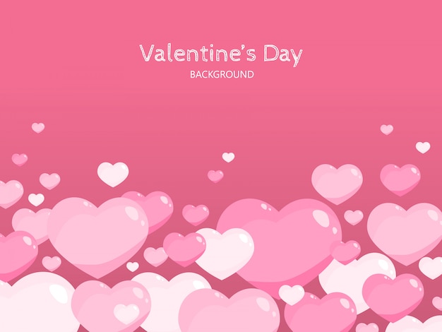 Valentine's Day background.