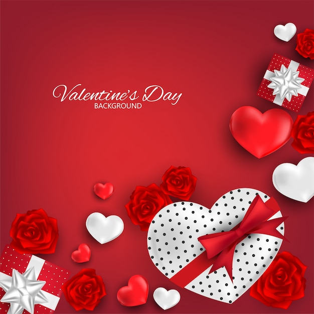 valentine's day background.