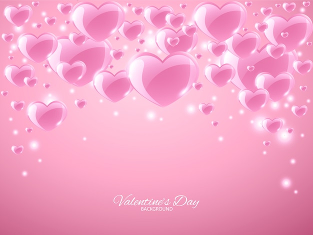 Valentine's Day background.