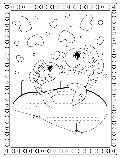 Valentine's Day Coloring Pages