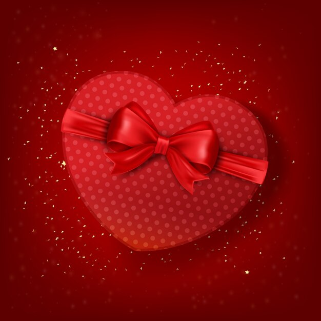 Scatola regalo di san valentino