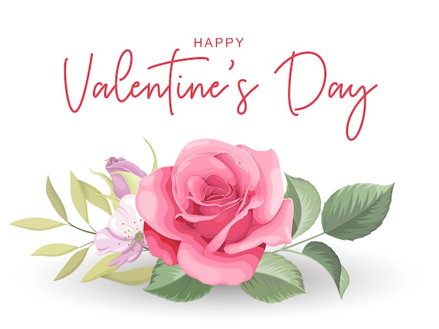 Valentine's day greeting background design