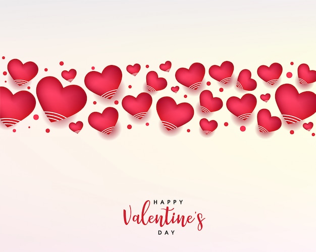 Vector valentine's day greeting card