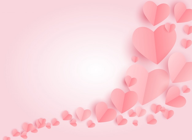 Valentine's day he symbol. love and feelings background .  illustration