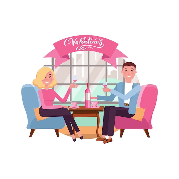 Vector valentine's day illustration