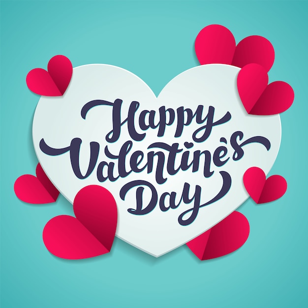 valentine's day lettering